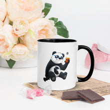 Load image into Gallery viewer, PangaeaPanga® Mug with Black Color Inside and Black handle