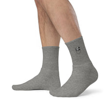 Load image into Gallery viewer, PangaeaPanga® Embroidered socks withPanga logo style 2