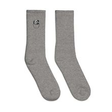 Load image into Gallery viewer, PangaeaPanga® Embroidered socks withPanga logo style 2