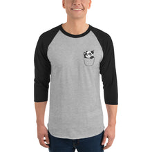 Load image into Gallery viewer, PangaeaPanga® Pocket style 3/4 sleeve raglan shirt