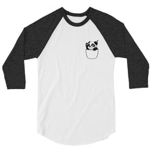 Load image into Gallery viewer, PangaeaPanga® Pocket style 3/4 sleeve raglan shirt