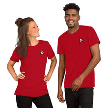 Load image into Gallery viewer, PANGAEAPANGA® Short-Sleeve Unisex T-Shirt with PANGAEAPANGA registered Trademark logo