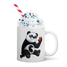 Load image into Gallery viewer, PANGAEAPANGA® White glossy mug with PANGAEAPANGA registered Trademark logo