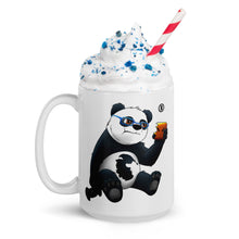 Load image into Gallery viewer, PANGAEAPANGA® White glossy mug with PANGAEAPANGA registered Trademark logo