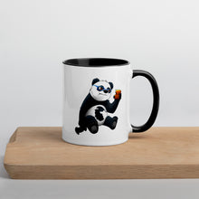Load image into Gallery viewer, PangaeaPanga® Mug with Black Color Inside and Black handle
