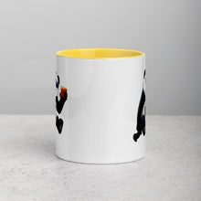 Load image into Gallery viewer, PangaeaPanga® Mug with Yellow Color Inside and Yellow handle
